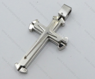Stainless Steel Cross Pendant - KJP050488