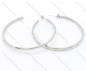 Wholesale Stainless Steel Line Earrings - KJE050526