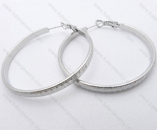 Wholesale Stainless Steel Line Earrings - KJE050636