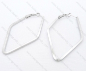 Wholesale Stainless Steel Line Earrings - KJE050649
