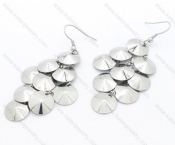 Wholesale Stainless Steel Line Earrings - KJE050715