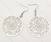 Stainless Steel Cutting Earrings - KJE140038