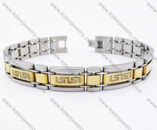Stainless Steel Gold Plating Bracelet - KJB190040