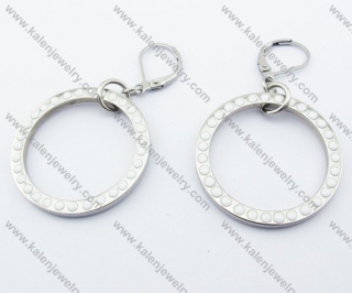 Stainless Steel Cutting Earrings - KJE050834