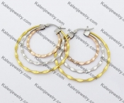 Stainless Steel Earring KJE051013