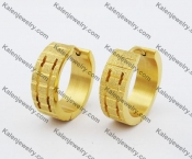 Stainless Steel Cutting Earring KJE051068