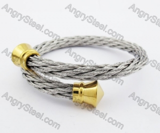 Stainless Steel Wire Bangle KJB4500150