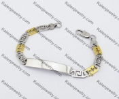 Stainless Steel Stamping Bracelet  KJB440033