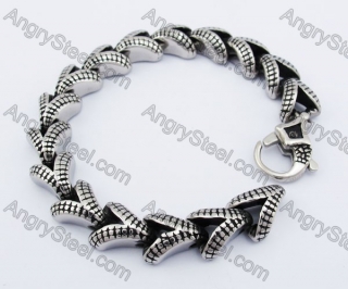 12mm Wide Steel Bracelet KJB170254