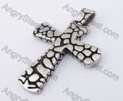 Steel Cross Pendant KJP550034