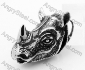 Stainless Steel Rhinoceros Pendant KJP350223