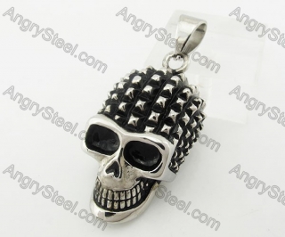 Stainless Steel Skull Pendant KJP200023