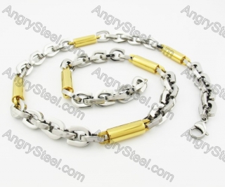 Stainless Steel Necklace KJN100088