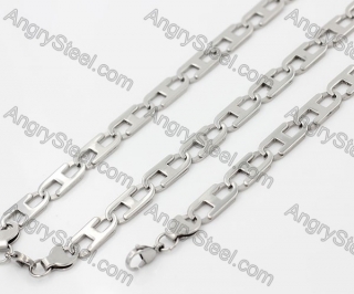 590/215×10.1 mm Bracelet and Necklace Set KJS750081