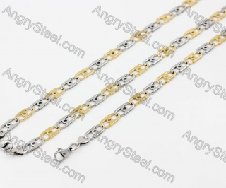 590/215 ×8 mm Bracelet and Necklace Set KJS750096