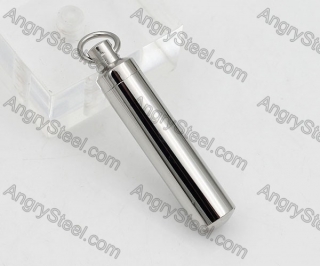 39.2×7.9 mm Openning Lid Perfume Bottle Pendant KJP100-0362